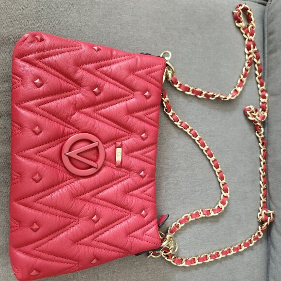 RED Valentino, satchel bag, Red Chevron quilting - Picture 3 of 16